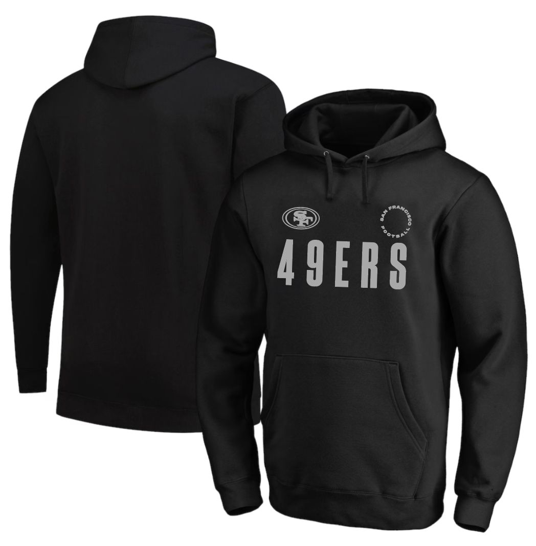 Men 2026 San Francisco 49ers NFL Hoodies Black 0051-0